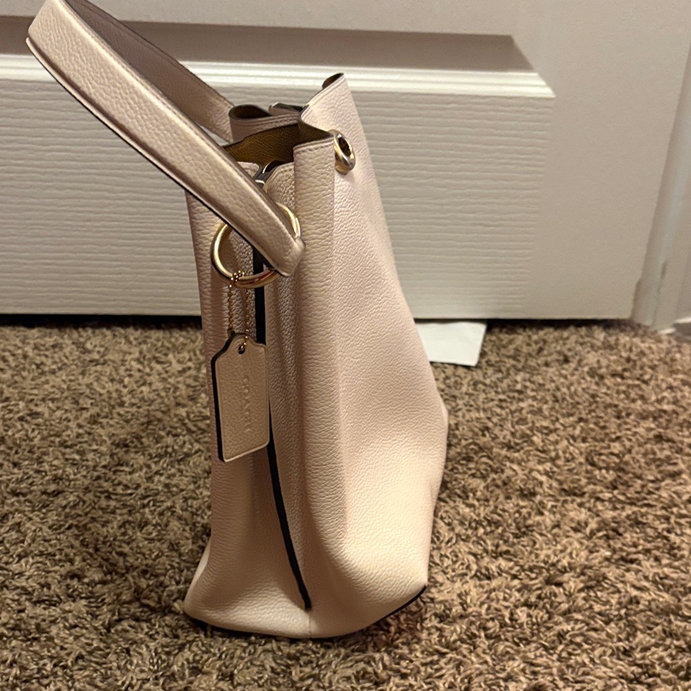 Coach Cream Shoulder Bag